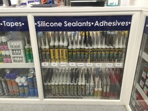 Upvc Trade Counter Silicone Sealants & Adhesives