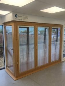 Origin Corner Bifold Door