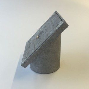 110mm Underground Drainage Alloy Square Rodding Point 45 degree