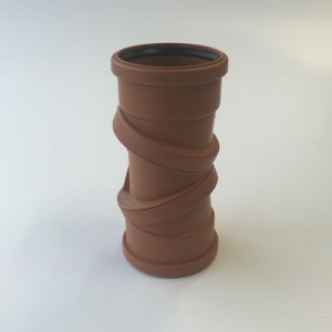 110mm Underground Drainage 0-90 degree Double Socket Adjustable Bend