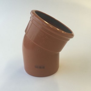 Underground Drainage 30 Degree Single Socket Bend