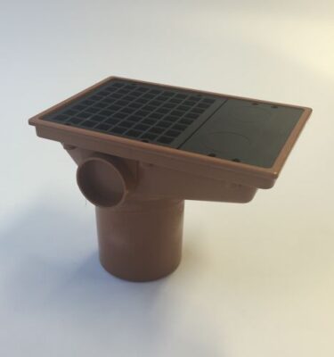 110mm UG Rectangle Spigot Hopper