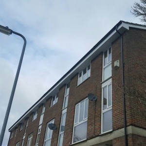 Upvc Fascias soffits guttering fitted to a town house in hemel hempstead