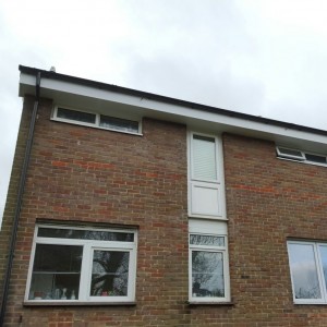 Upvc Fascias soffits guttering fitted to a town house in hemel hempstead 2