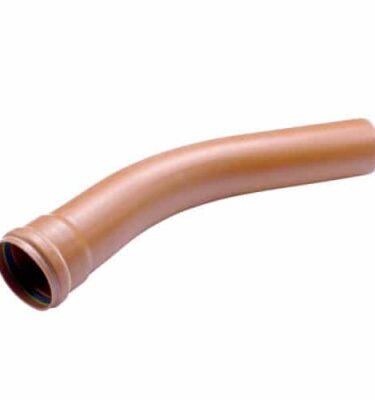 110mm Underground Drainage 45 degree Long Radius Bend