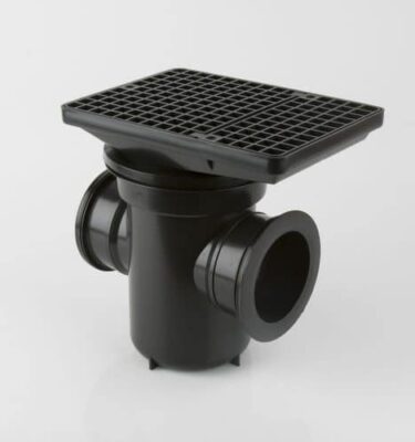 110mm Underground Drainage Brett Martin Rectangle Top Bottle Gully